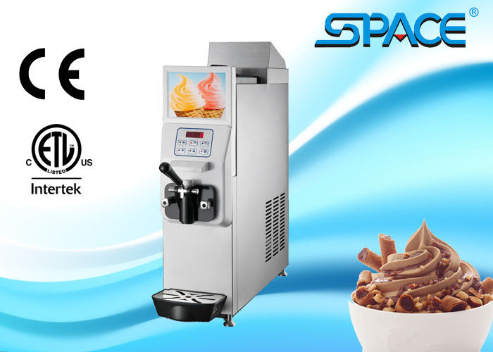 Countertop Soft Serve Ice Cream Machine , Single Flavor Mini Ice Cream Maker Machine